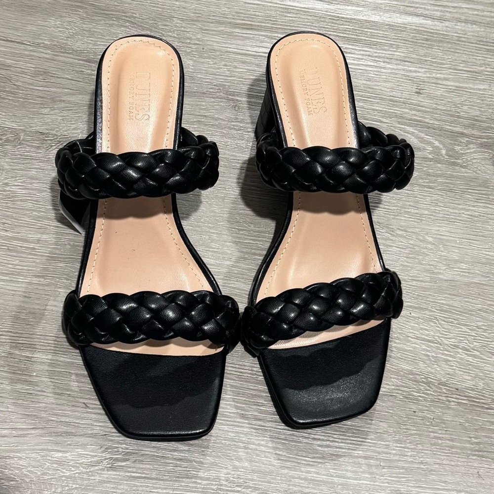 Braided Black Women's Sandals